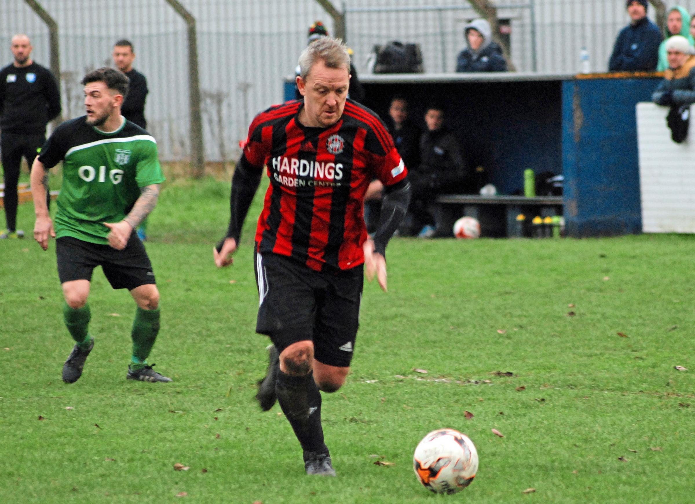 Danny Barton of Guilsfield Reserves. Picture by Darren Hyland.
