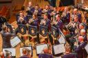The Brighouse and Rastrick Band in performance