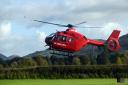 A Wales Air Ambulance was sent to the scene.
