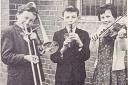 Llanwnog Primary School musicians in 1968.