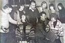 Severn Valley Drama Club players in 1977.