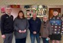 Newtown RFC raised £100 for charity in memory of Dylan Leach last weekend.