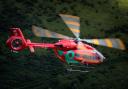 Wales Air Ambulance airlifted a patient from Newtownj to Telford hospital for further treatment