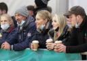 Revellers enjoy the equestrian action at the Royal Welsh Winter Fair. Picture by Phil Blagg Photography. PB79-2021-79