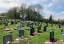 Maesgwastad Cemetery in Welshpool