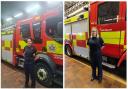 Two Powys female fire fighters take on national competition