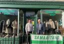 Powys Samaritans branch director David Davies, pictured with Brecon and Radnor Member of the Senedd James Evans during a recent visit to the Llandrindod branch.