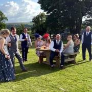 Only 30 guests could attend the wedding in person, so rural broadband specialists Voneus stepped in