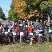 Children at last year's Builth Bike Bash.