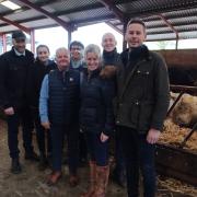 NFU President Minette Batters on her visit to Montgomeryshire