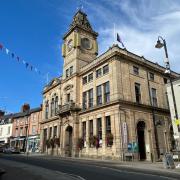 Welshpool Town Hall.