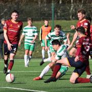 Action from TNS' clash against Cardiff Met. Picture by Brian Jones.