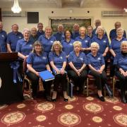 The Bracken Trust Singers were one of four choirs taking part at the Festival of Christmas Music, along with Cantorian Llandrindod, the Dolau Mixtures and the Kington Community Choir.