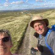 Julie and Richard Siddons, from Llanidloes, will be walking 247 miles along the Pennines to raise money for the Wales Air Ambulance Charitable Trust