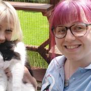 Mum and daughter Karen and Lauren opened Karen's Cat Community in 2017