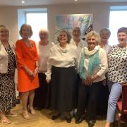 Members of various Powys WIs took part in the exhibition