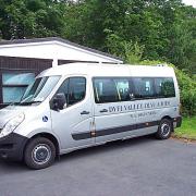 Dyfi Dial-a-ride's minibus.