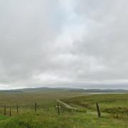 Esgair Galed - where a weather mast and wind turbine could be built. From Google Streetview.
