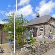 Gladestry C.I.W. School near Kington, was praised in a recent Estyn inspection