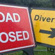 A part of the A483 will close overnight throughout the coming week.