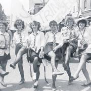 Welshpool Carnival fun from 1987.