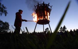 Where to see the jubilee beacons in Powys