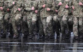 Soldiers. Pic: Press Association.