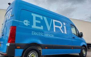 An Evri delivery van.