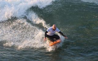 Oliver Vaughan Jones crowdfunded his way to his first Para Surfing World Championships