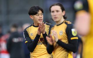 PROSPECT: Young midfielder Kiban Rai has made an impression with Newport County