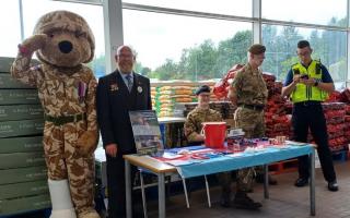 The event raised over £1,000 for Help for Heroes