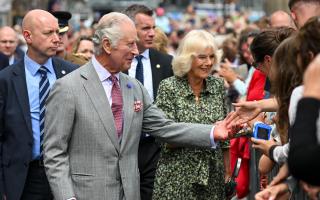 King Charles and Queen Camilla will be in Brecon this afternoon.
