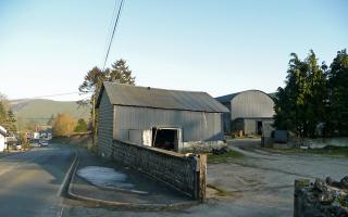 Plans have been submitted to convert a cowshed at Great House Barn, Llanfihangel, into a wedding venue. (https://www.geograph.org.uk/photo/695951).