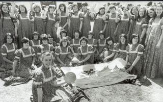 Newtown High School Girls Choir in 1979.