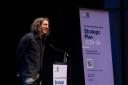 Gary Lightbody launches the new 10-year strategy for the arts in NI (Arts Council NI/PA)