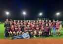 COBRA RFC's triumphant RGC Youth Plate winning side and coaches.