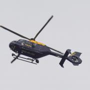 The NPAS assisted police on the ground in the search for the missing man.