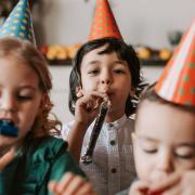 Children celebrating at a party.