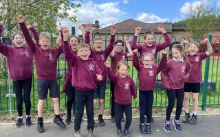 Llanidloes Primary School were jumping for joy following the release of Estyn's inspection report.