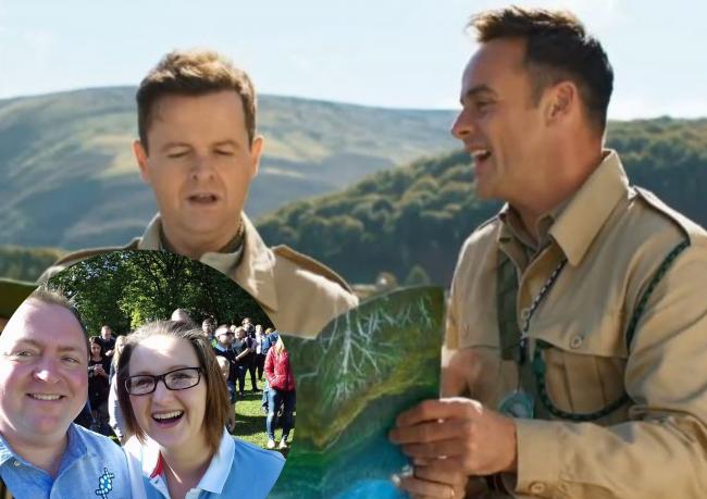 Sarah and Steve Griffiths (inset) will play their own role in this year's I'm a Celebrity...Get Me Out of Here!