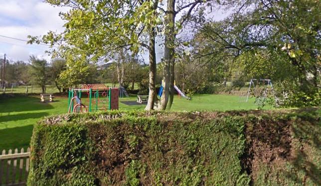 Llanyre play park. Picture: Google Street View