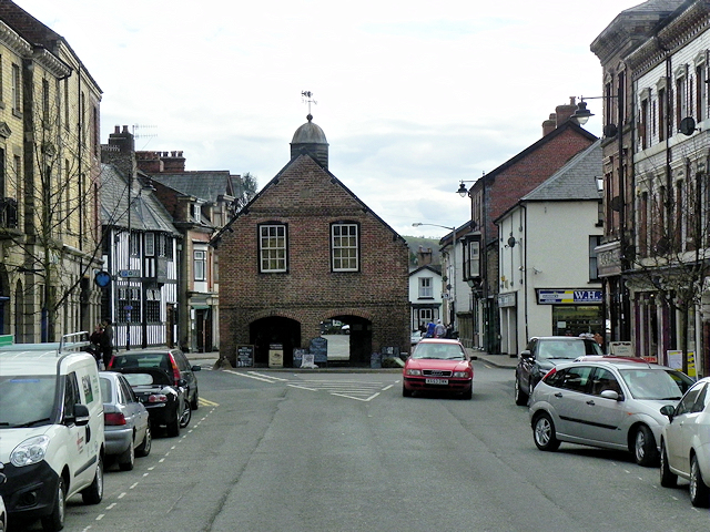 The Old Market Hall in Llanidloes. Picture: Geograph.