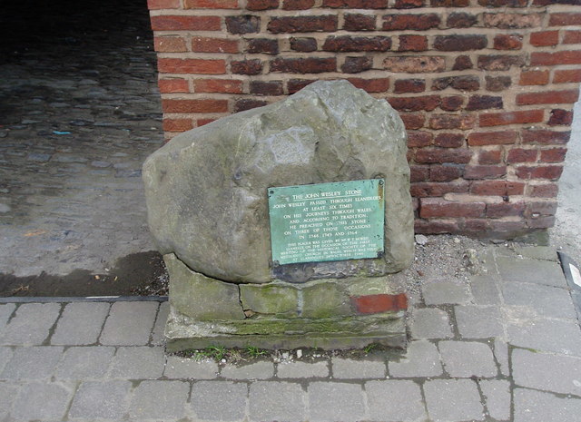 The Wesley Stone. Picture: Geograph.