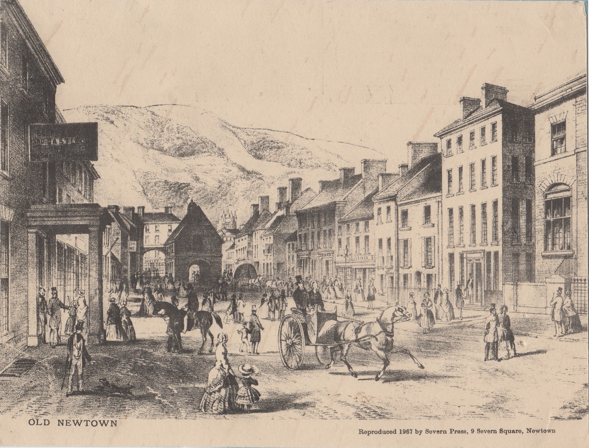 Newtown in the 1800s. Picture: Newtown Textile Mueum.