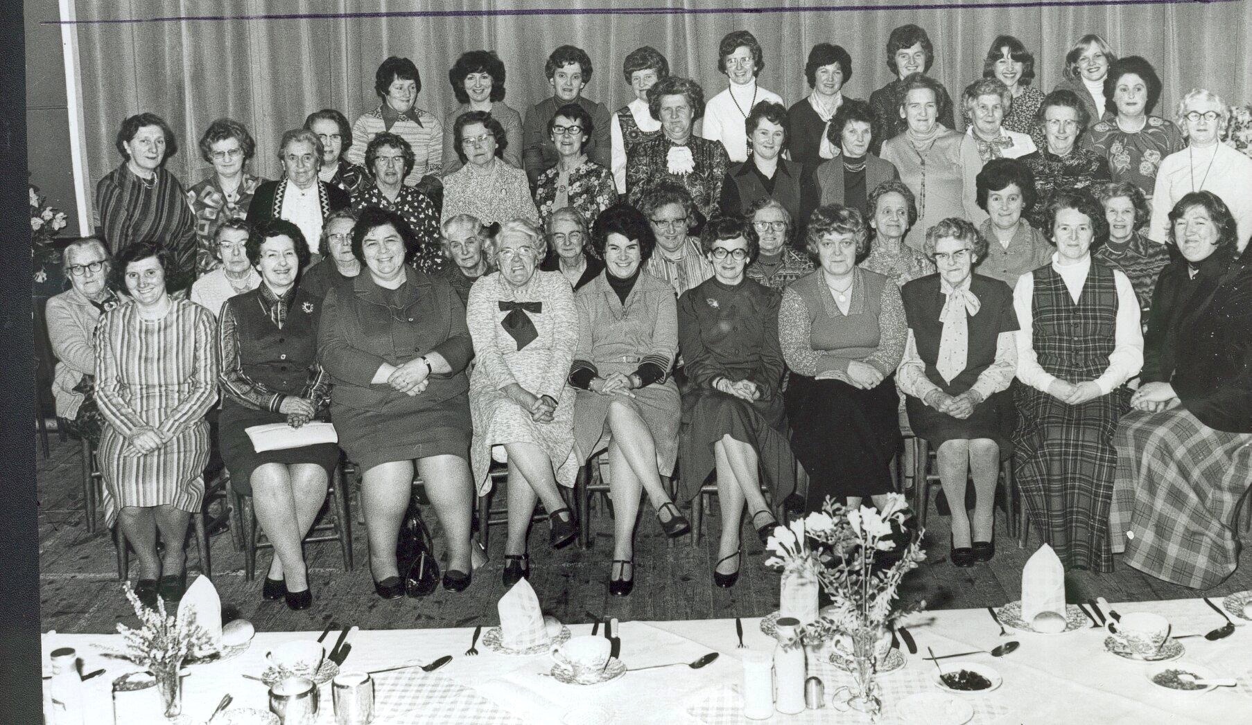 Llanrhaeadr St Davids Day dinner. Do you know the year?