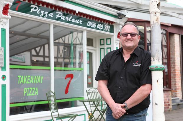 County Times: Newtown Pizza Palour has been awarded Wales Take Away of the year...Pic is. Andy Meek..
