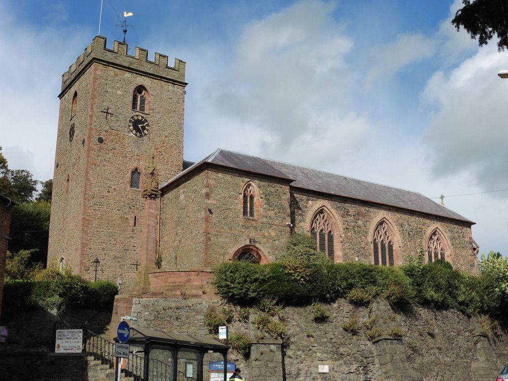 Welshpools St Marys Church. Picture: Geograph.