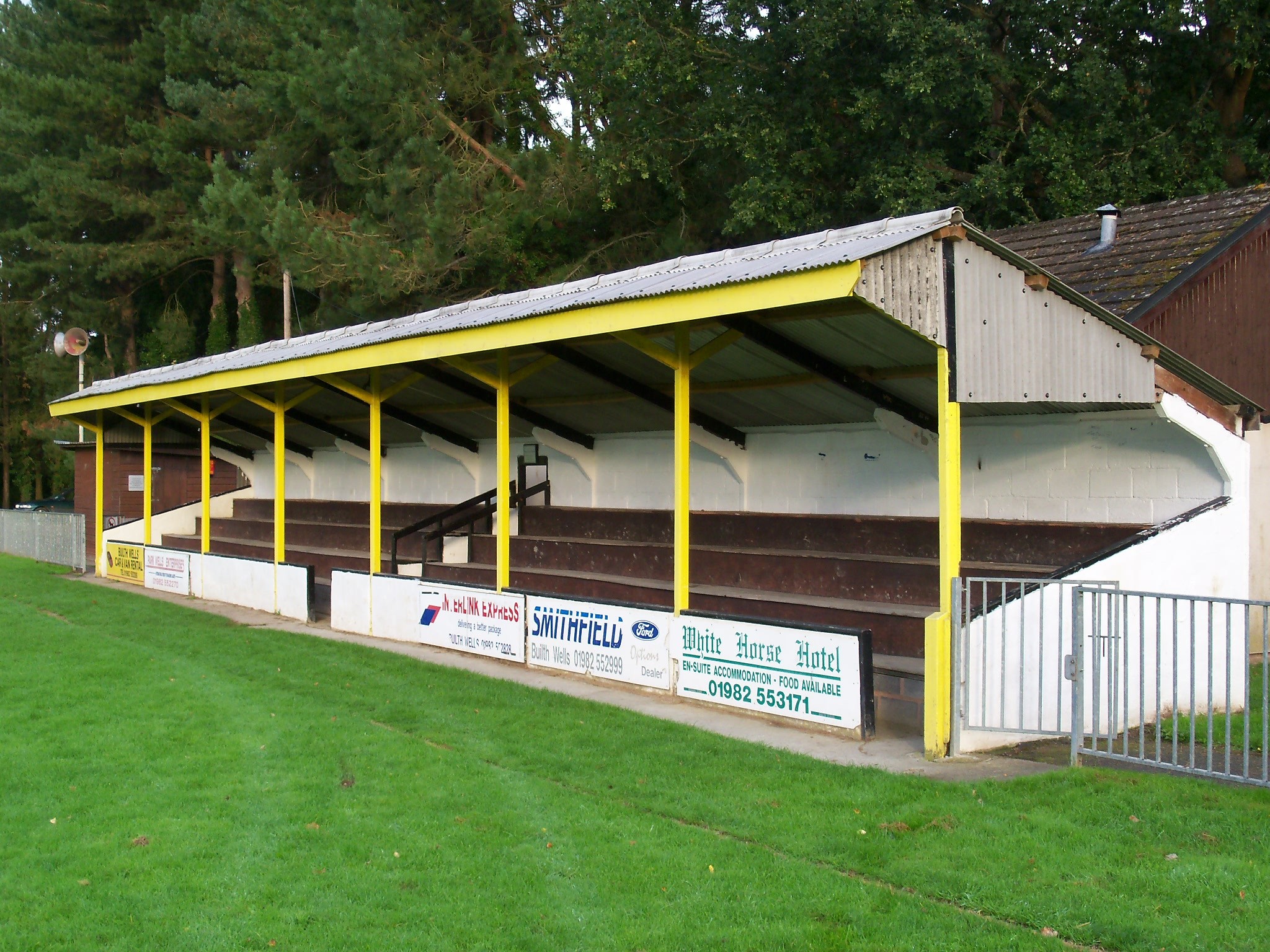 The Lant, Builth Wells FC. Picture by Andy Dakin.