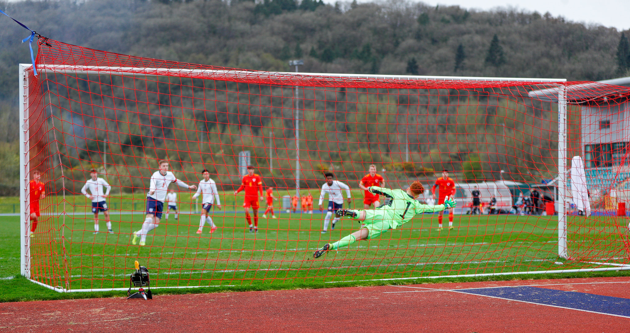 Max Williams of Welshpool in action for Wales under 18s. Picture by Colin Ewart.