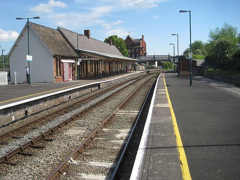 Newtown Railway Station. Picture by Nigel Thompson/Geograph.